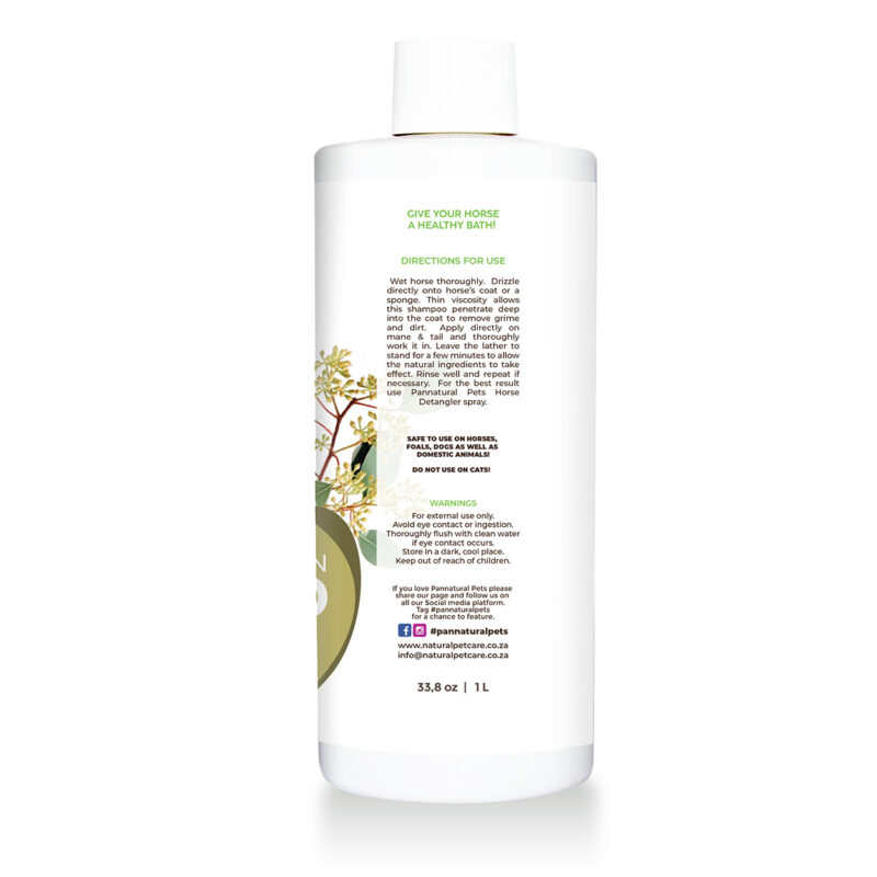 Natural Horse Shampoo Herbal Protection Pannatural Pets