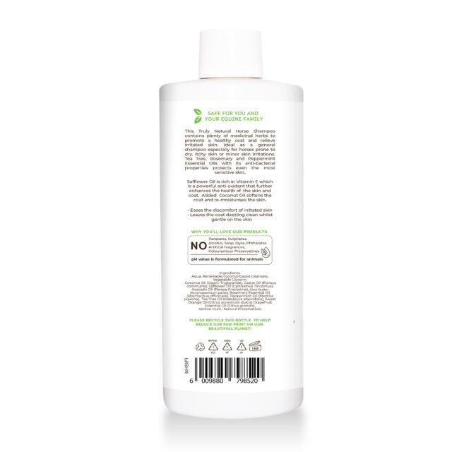 Natural Horse Shampoo Itch Free and Clean Pannatural Pets