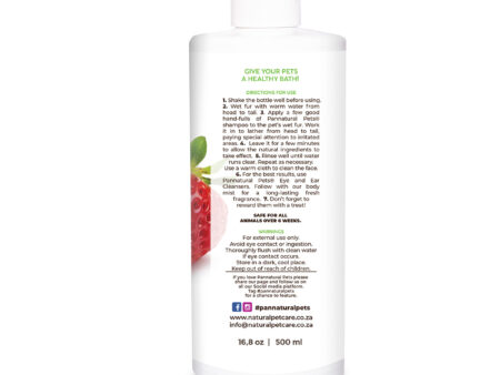 Natural Pet Shampoo Puppy Love Strawberry Pannatural Pets
