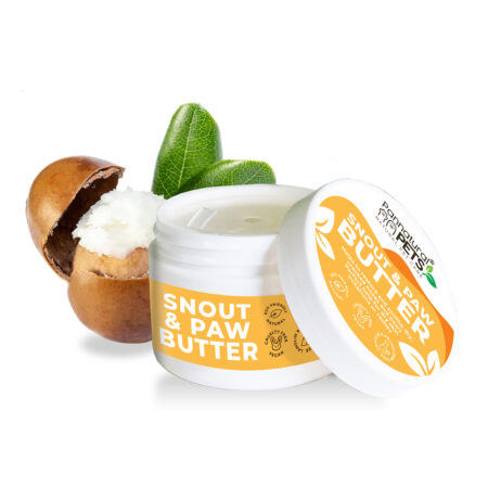 Natural Pet Butter Snout and Paw Balm Pannatural Pets soft pads mositurising balm coconut