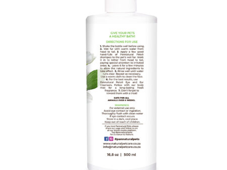 Natural Pet Shampoo Fluffy and Bright Jasmine Pannatural Pets
