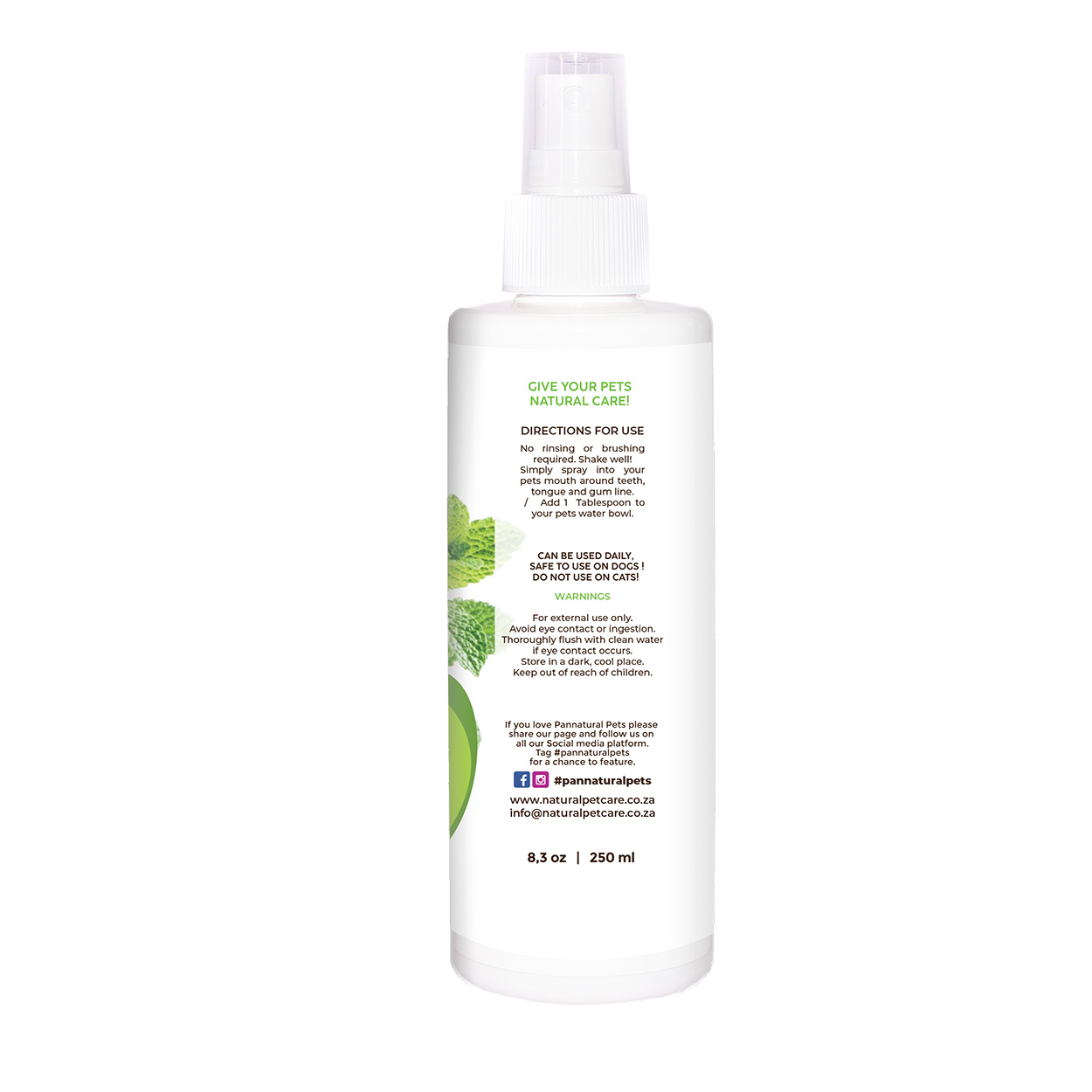 Natural Pet Cleaners Breath Freshener Pannatural Pets