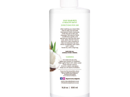 Natural Pet Conditioner Hypo Allergen Pannatural Pets