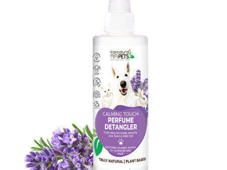 Natural Pet Spray Detangler Perfume Calming Touch Lavender Pannatural Pets