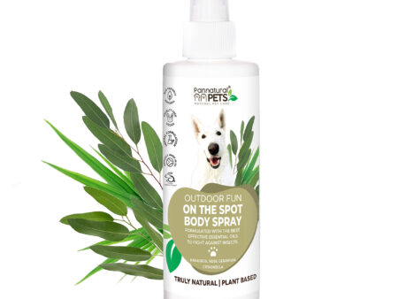 Natural Pet Spray On The Spot Outdoor Fun Pannatural Pets