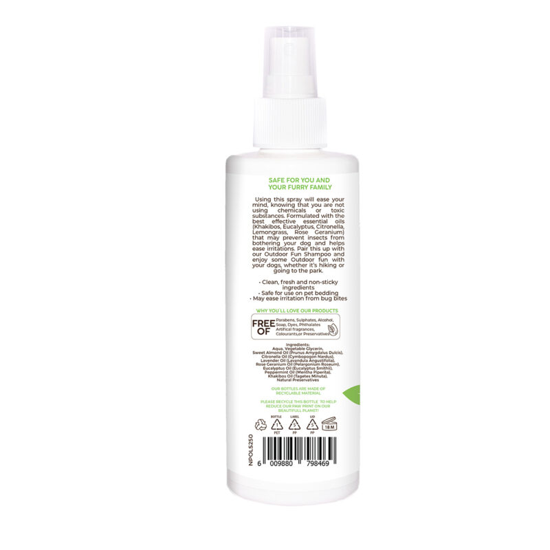 Natural Pet Spray On The Spot Outdoor Fun Pannatural Pets