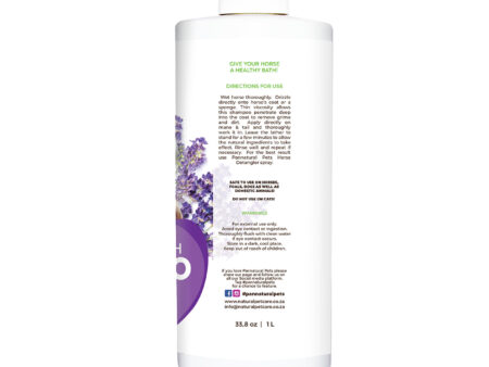 Natural Horse Shampoo Calming Touch Pannatural Pets