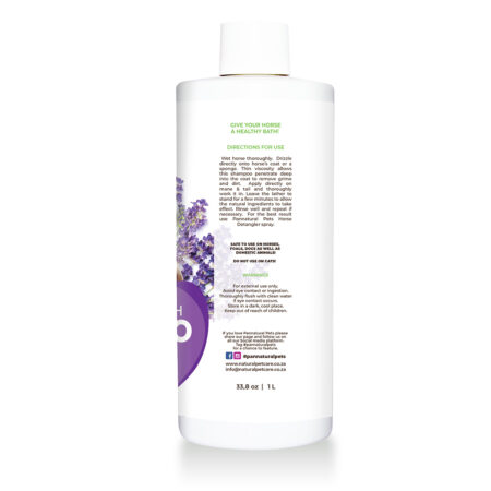 Natural Horse Shampoo Calming Touch Pannatural Pets
