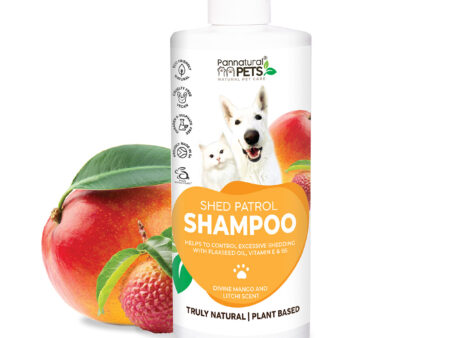 Natural Pet Shampoo Shed Patrol Mango Pannatural Pets