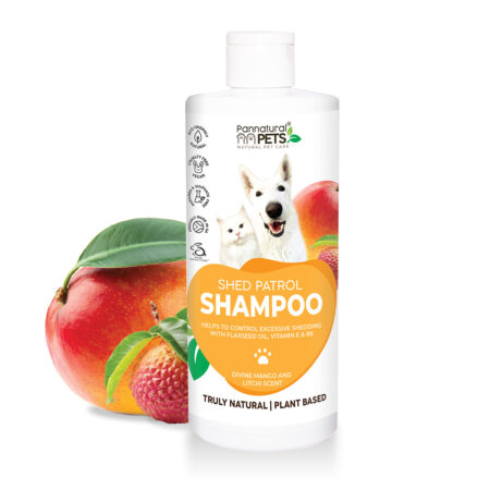 Natural Pet Shampoo Shed Patrol Mango Pannatural Pets