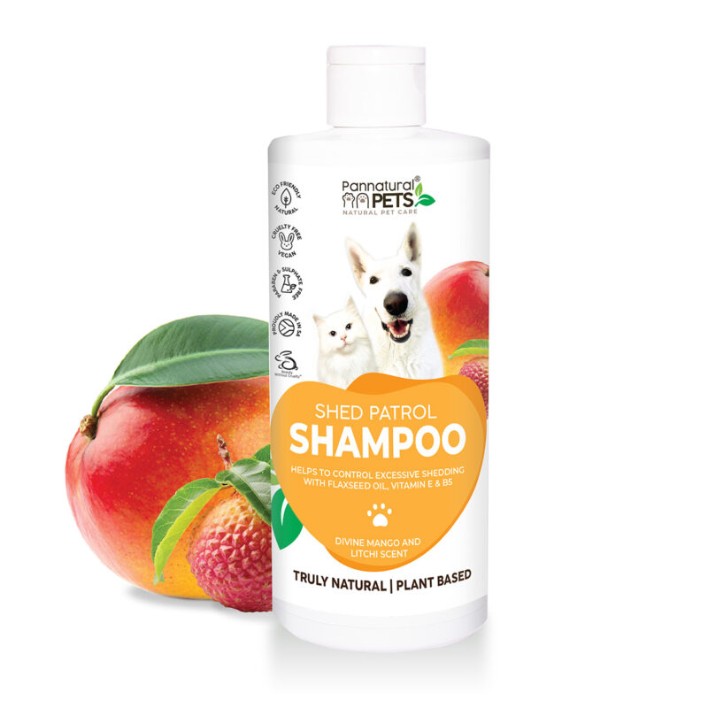 Natural Pet Shampoo Shed Patrol Mango Pannatural Pets