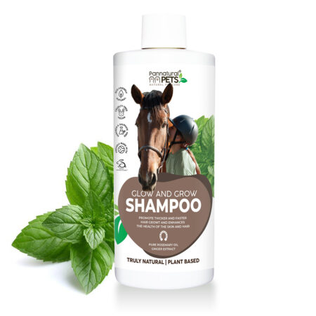 Natural Horse Shampoo Glow and Grow Pannatural Pets Fast Growth