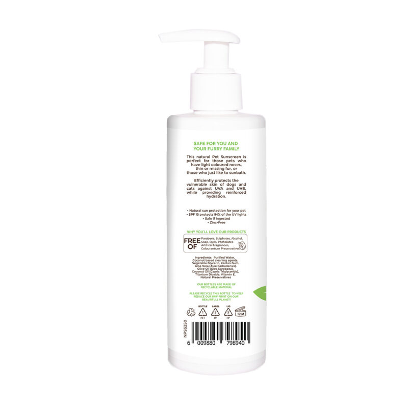Natural Pet Sunscreen Pannatural Pets