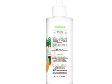 Natural Pet Sunscreen Pannatural Pets