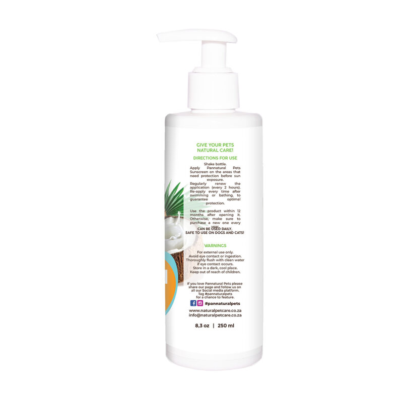 Natural Pet Sunscreen Pannatural Pets