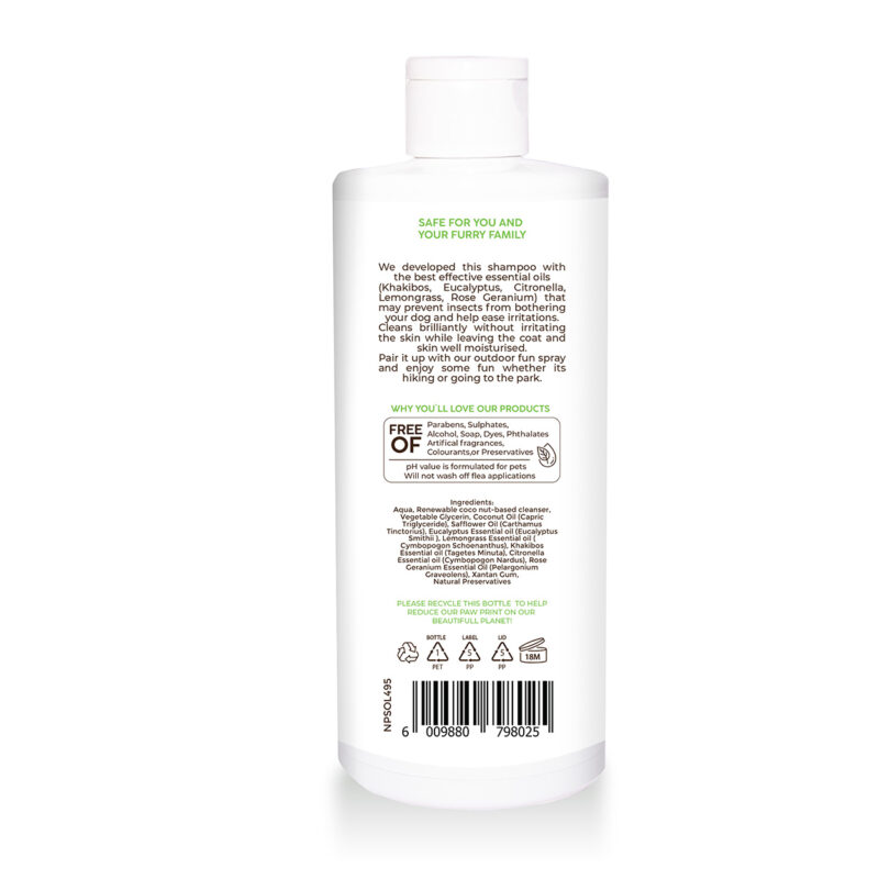 Natural Pet Shampoo Outdoor Fun - Image 3