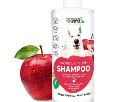 Natural Pet Shampoo WONDER PLUSH Pannatural Pets