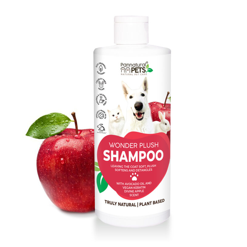 Natural Pet Shampoo WONDER PLUSH Pannatural Pets