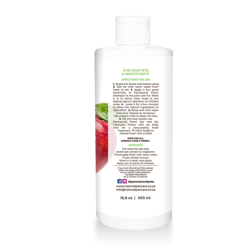 Natural Pet Shampoo WONDER PLUSH Pannatural Pets