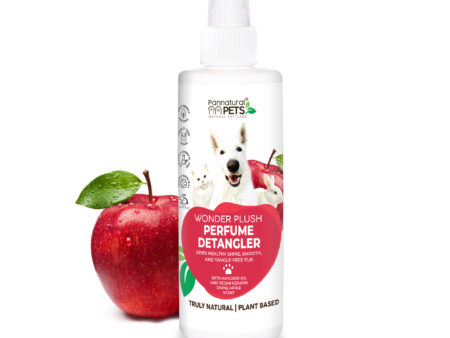 Natural Pet Spray Detangler Perfume WONDER PLUSH Pannatural Pets