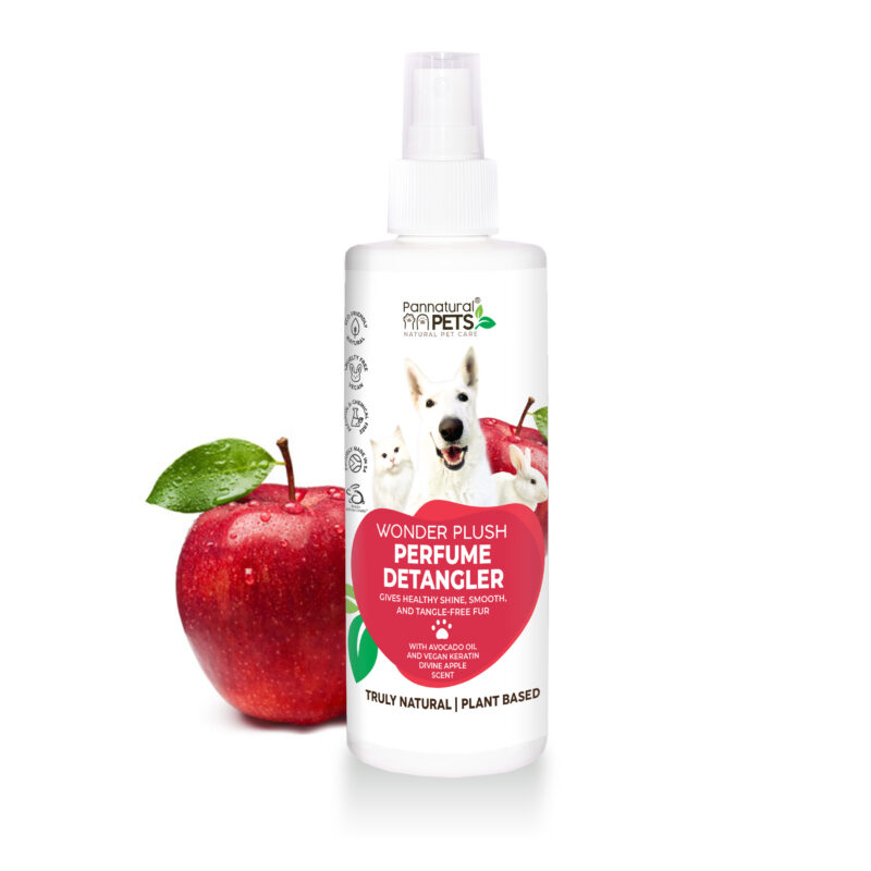 Natural Pet Spray Detangler Perfume WONDER PLUSH Pannatural Pets
