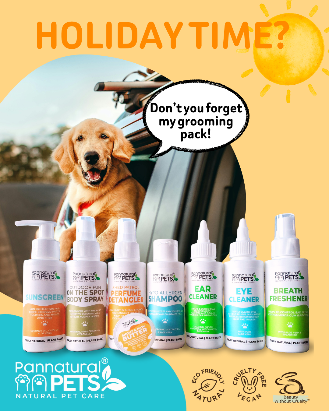 Pannatural Pets Travel Pack - Image 2