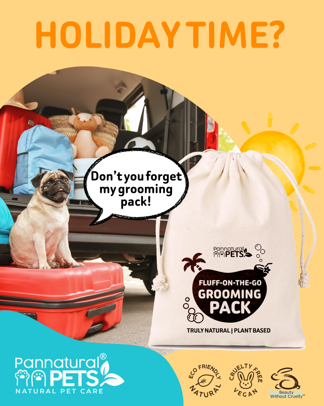 Pannatural Pets Travel Pack - Image 4