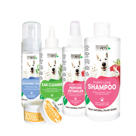 Pannatural Pets New Puppy Grooming Pack