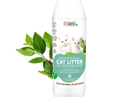 Natural Cat Litter Deodorizer Plain Pannatural Pets probiotics Non Fragranced