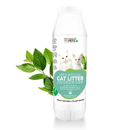 Natural Cat Litter Deodorizer Plain Pannatural Pets probiotics Non Fragranced