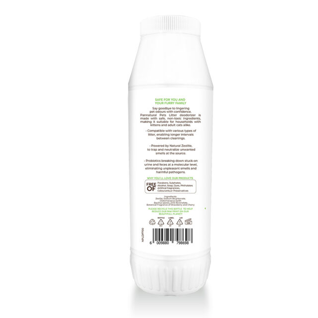 Natural Pet Cat Litter Deodorizer Strawberry Pannatural Pets Probitoic