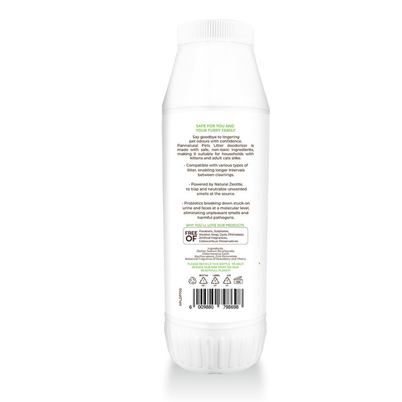 Natural Pet Cat Litter Deodorizer Strawberry Pannatural Pets Probitoic