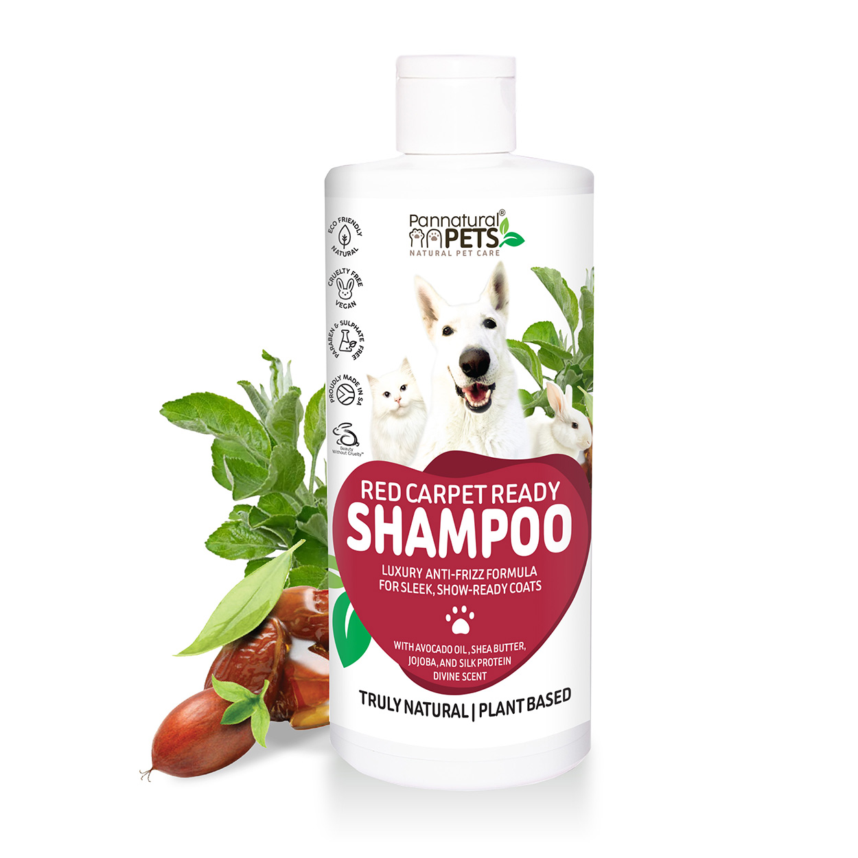Natural Pet Shampoo Red Carpet Ready Pannatural Pets show dog , Dull Coat , Pre Shoe Grooming , Long Haired Breeds , Premium shampoo , Frizz free